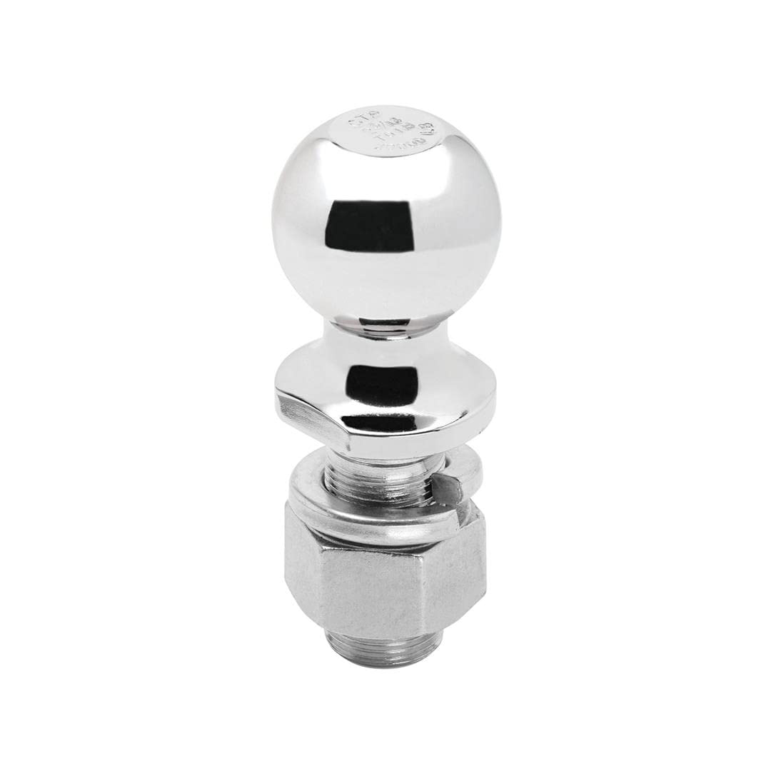 Draw-Tite 63840 Class 5 Trailer Hitch Ball, Chrome