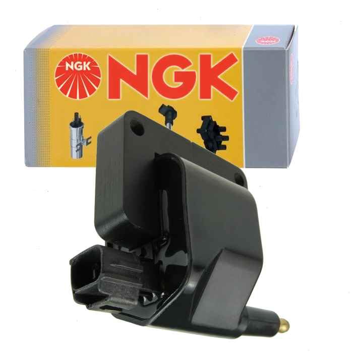 NGK Ignition Coil compatible with Jeep TJ 2.5L 4.0L L4 L6 1998-2002