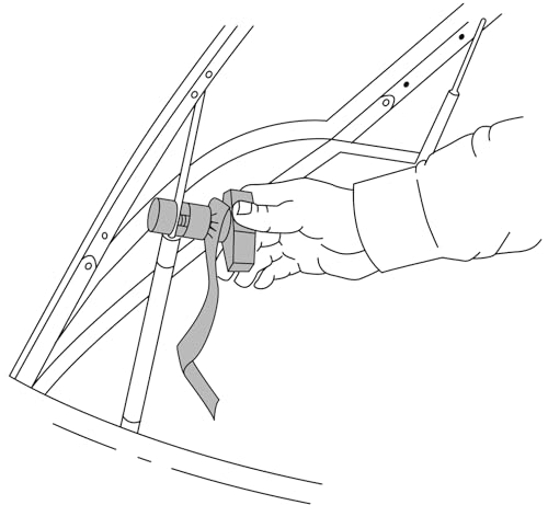 Lisle 44880 Lift Support Clamp With Magnet