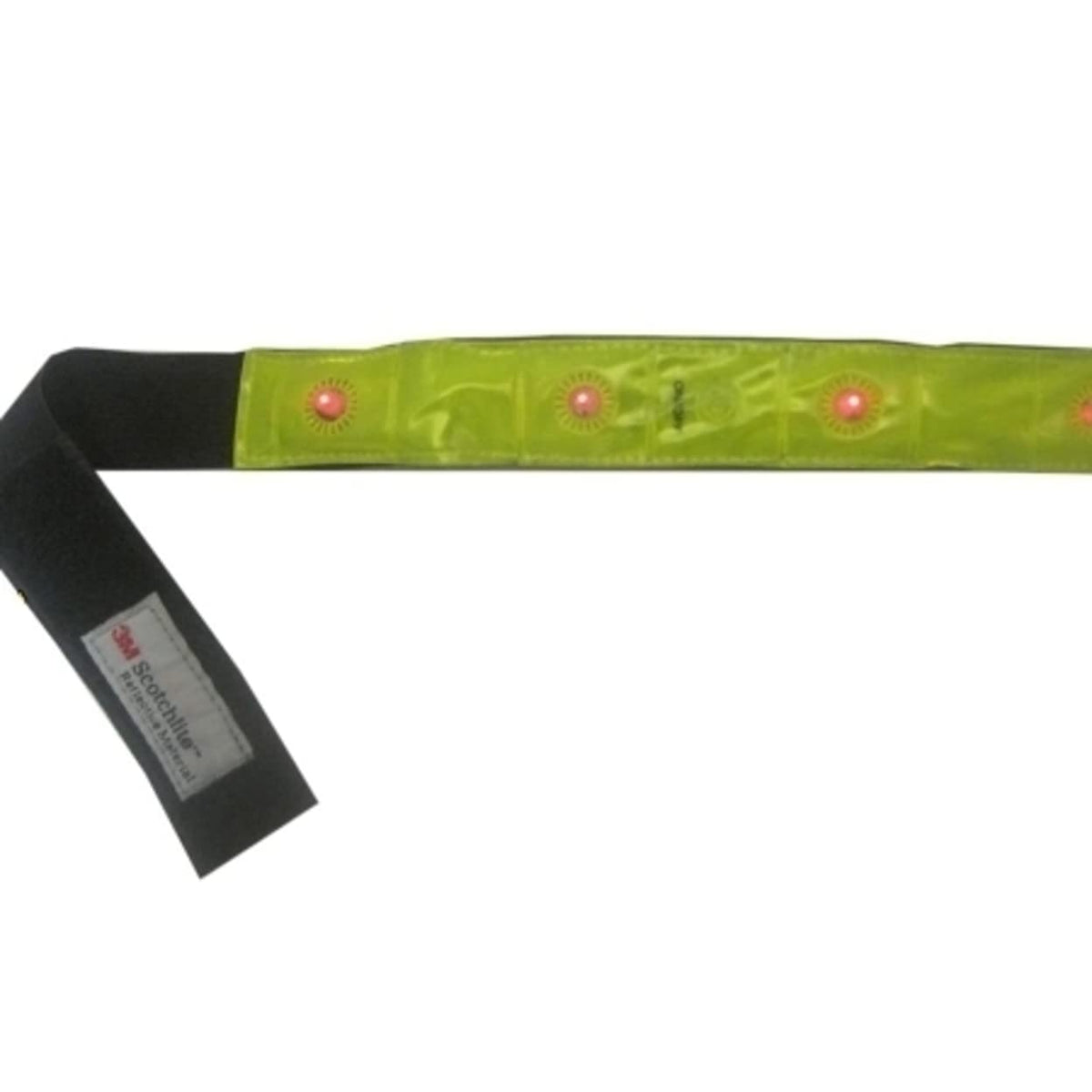 Bright Ideas RBD2ML 3M Scotchlite Reflective LED Lime Armband pk 2