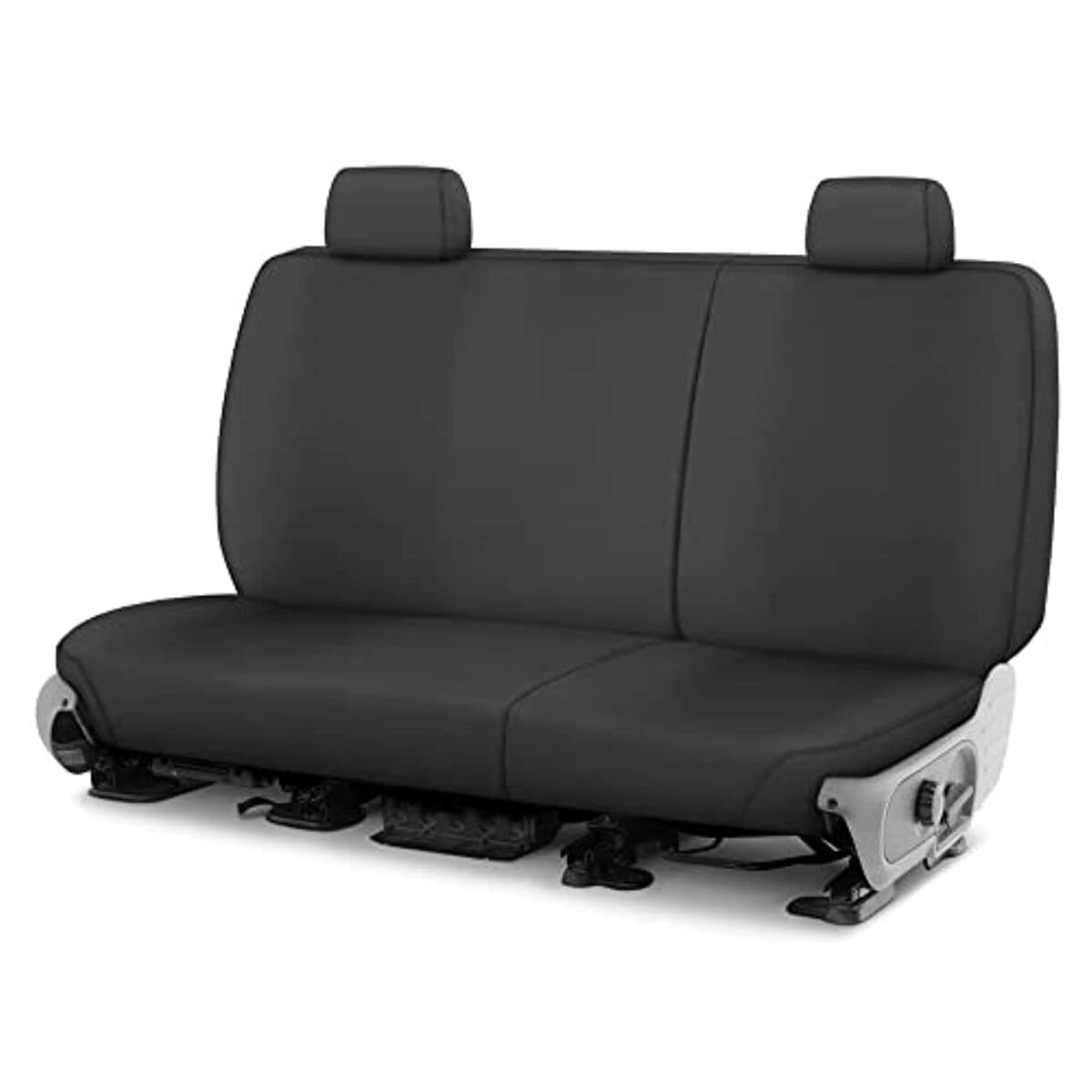Covercraft Seatsaver Second Row Custom Fit Seat Cover For Select Ram Pickup Models - Polycotton (Charcoal)