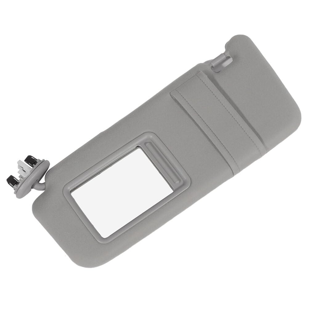 Scitoo Grey Left Driver Side Sun Visor Compatible For Toyota For Camry 2006-2011, Car Sun Visor With Sunroof Without Lights Repl