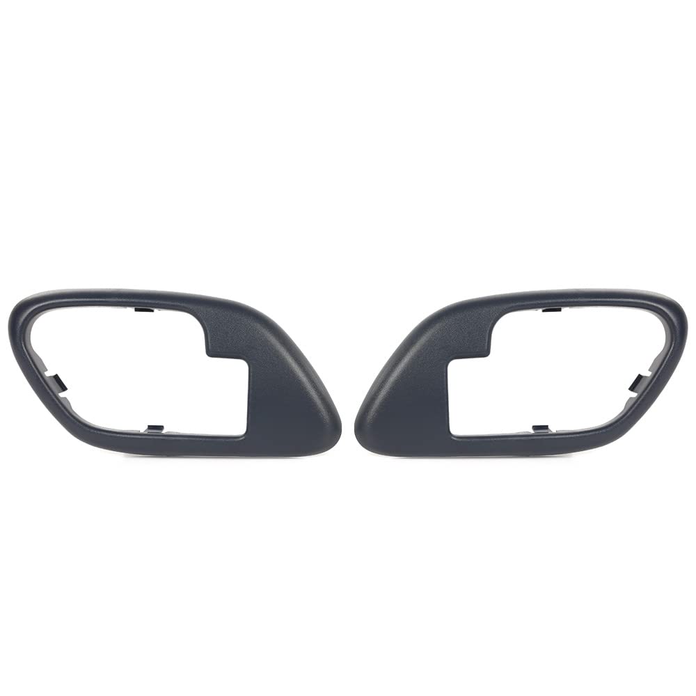 Pit66 Inside Door Handles Bezel, Compatible With 1995-1999 Chevy Tahoe/Fit 1995-1999 Gmc Suburban/Fit 1995-1999 Gmc Yukon Blue #