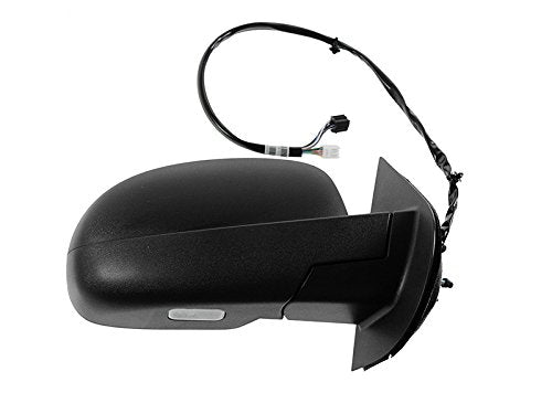 Apa Replacement Power Folding Mirror For 2007-2014 Silverado Sierra Yukon Tahoe Suburban Avalanche With 7 Dot Led Signal Power H