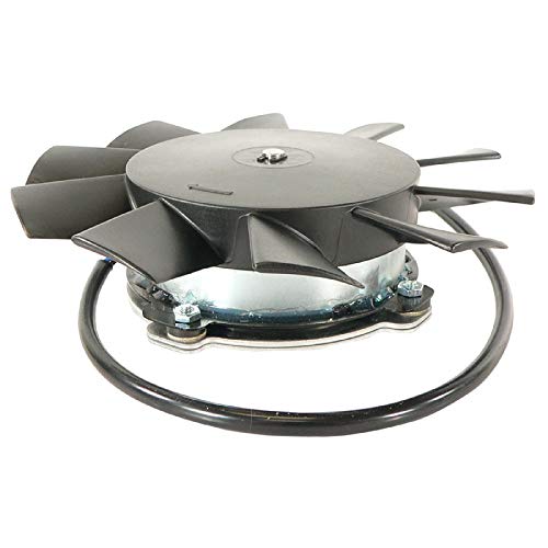 Db Electrical Rfm0002 Radiator Cooling Fan Motor Assembly Compatible With/Replacement For Polaris Atv, 350L 400L Big Boss Magnum, Scrambler 500, Sportsman 500 1996-1999, 4170009, 4170011, 4170013 , Black