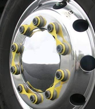 Jfbrix Loose Wheel Nut Indicator, Pack Of 50