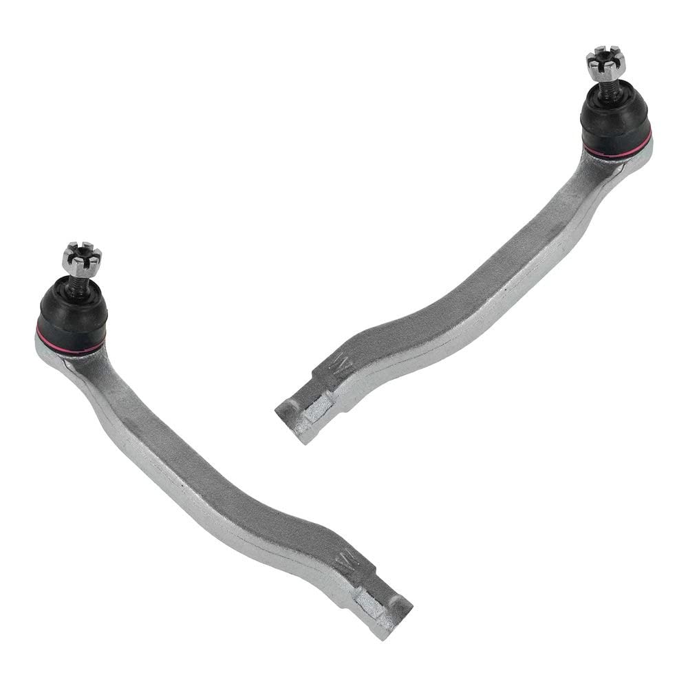 TRQ Front Outer Tie Rod Set Compatible with 2001-2003 Acura CL 1999-2003 TL 1998-2002 Honda Accord