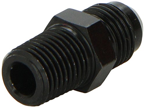 Edelbrock 660443 Black Proclassic Straight Adapter Fitting