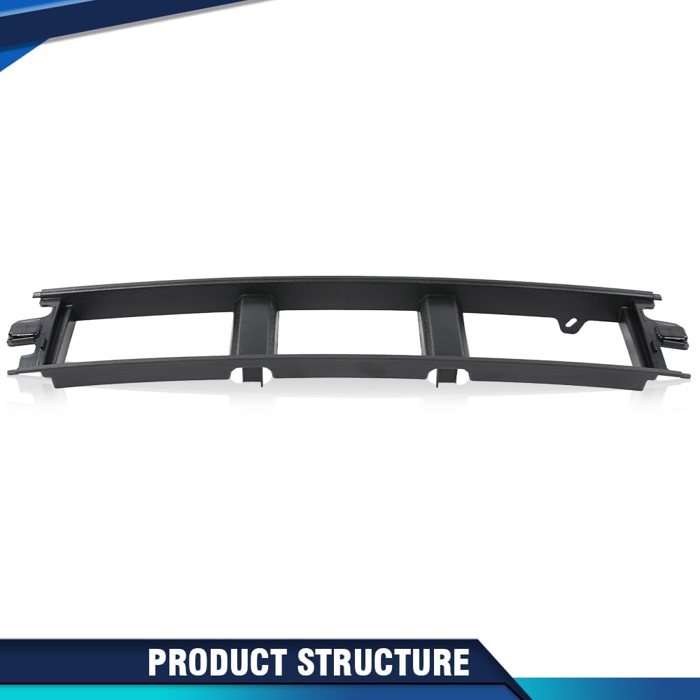 Pit66 Front Bumper Center Cover Without Metal Clips Compatible With Ford F150 2018 2019 2020 (3.3L And 5.0L Models Only) #Jl3Z17