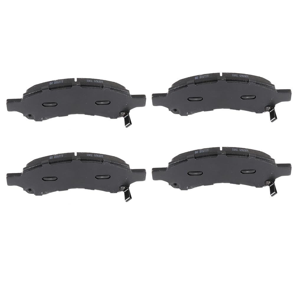 SCITOO Disc Brake Pads Kits D1169-8282 Semi Metallic Front Brake Pads Set Fit For Buick For Enclave 2008-2017,For Buick For Rain