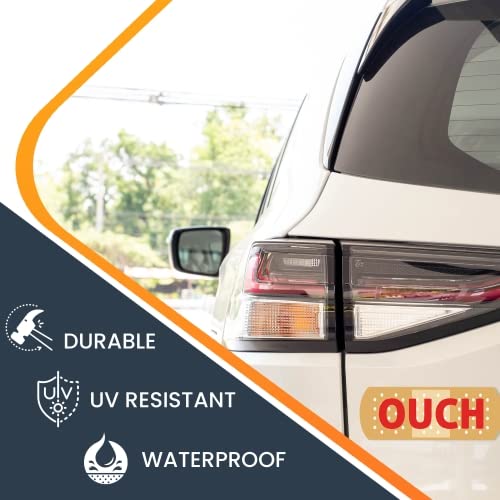 Magnet Me Up Ouch Band Aid Magnet Decal, 3X8 Inches Heavy Duty Automotive Magnet For Car Truck Suv