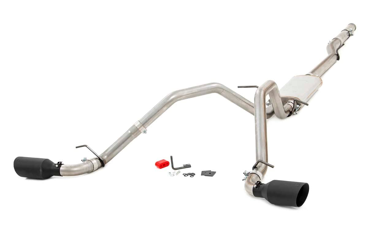 Rough Country Dual Cat-Back Exhaust For 2014-2018 Chevy/Gmc 1500 | 5.3L - 96007