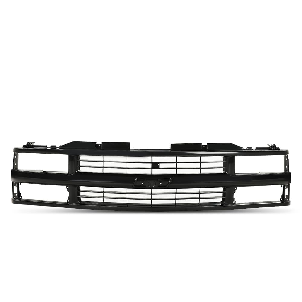 PIT66 Grille Full Grill Compatible with 1994-2000 Chevy C/K 1500 2500 3500 Suburban Tahoe for Models with Sport Package 15981092