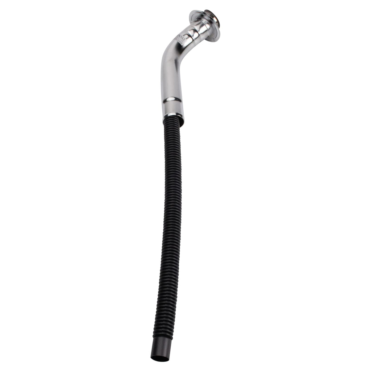 Trq Midship Tank Mounted Fuel Tank Filler Neck Silver Compatible With 1990-1996 Ford F-150 F-250 1997 F-250 Hd 1990-1997 F-350