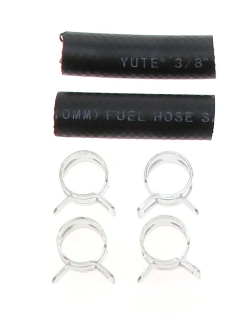 Wix 33033 Universal In-Line Fuel Filter With 3/8 Clamp-On Inlet/Outlet, Max Pressure 60-Psi