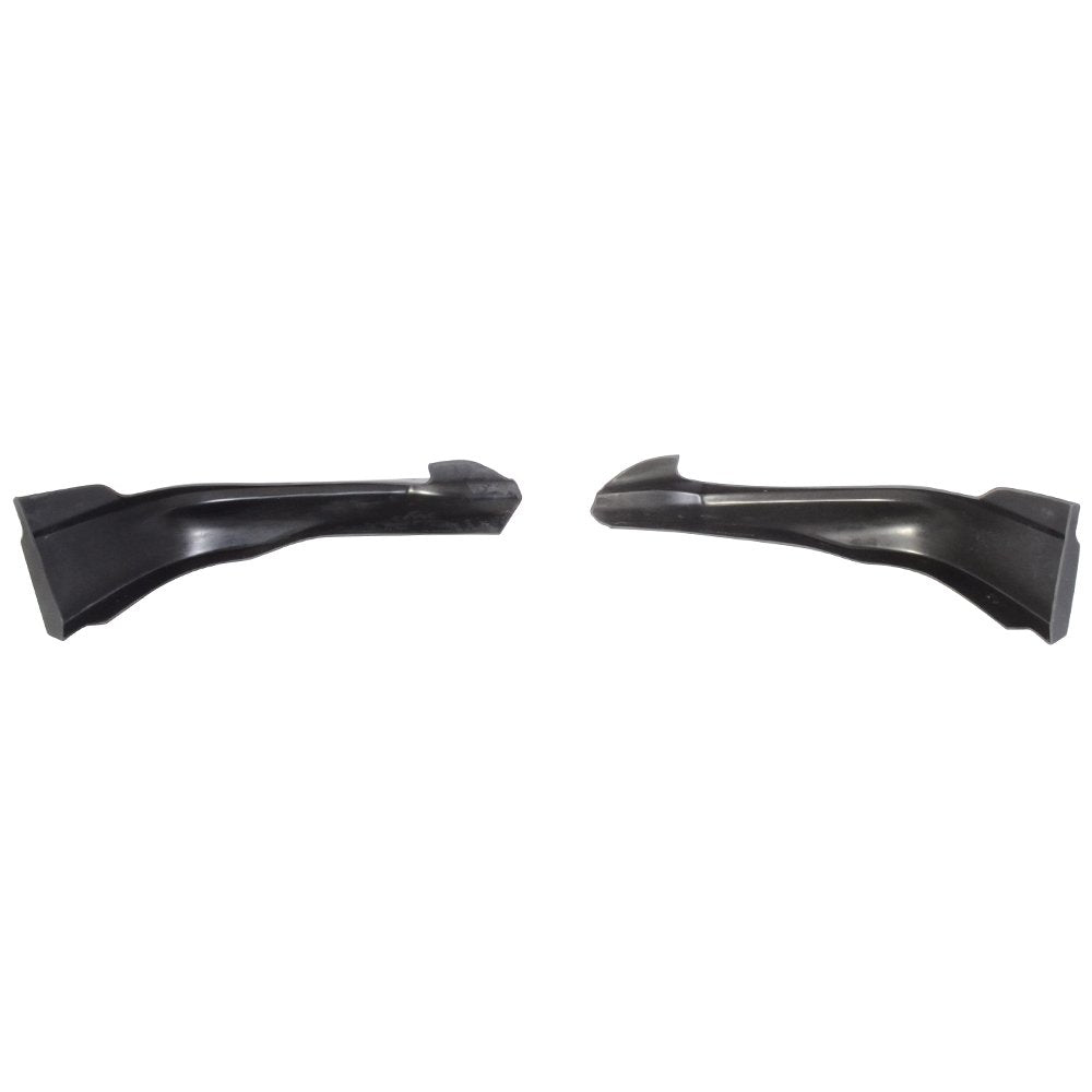 Front Bumper Lip Compatible with 2012-2013 Honda Civic, HF-P Style Black PU Front Lip Finisher Under Chin Spoiler Add On by IKON MOTORSPORTS