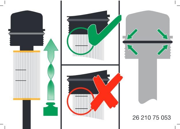 MANN-FILTER HU 718/5 X Cartridge Oil Filter - Pack of 1, High-Performance Oil Filter for Optimal Engine Protection