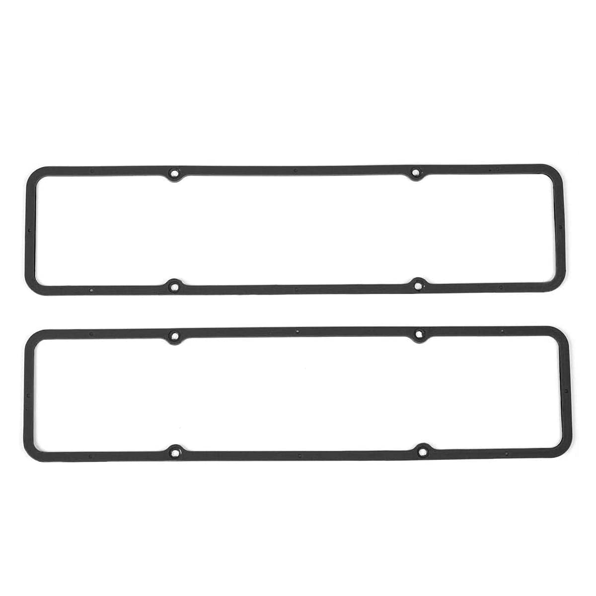 Vincos Sbc Valve Cover Gaskets Compatible With Sbc 283 305 327 350 383 400 Steel Core Rubber Silicone Valve Cover Gasket 7484Box 1628