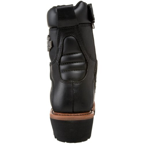 Harley-Davidson Men's Tyson Logger Boot, Leather, Size 9, Black
