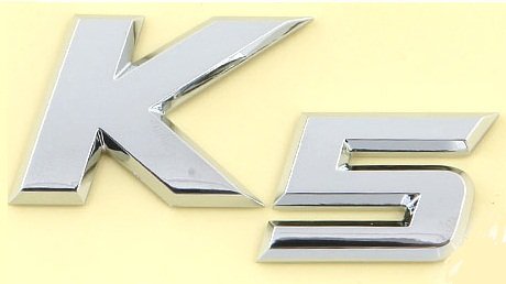 Kia Optima K5 Letter Emblem Trunk Rear Chrome Tail Lid