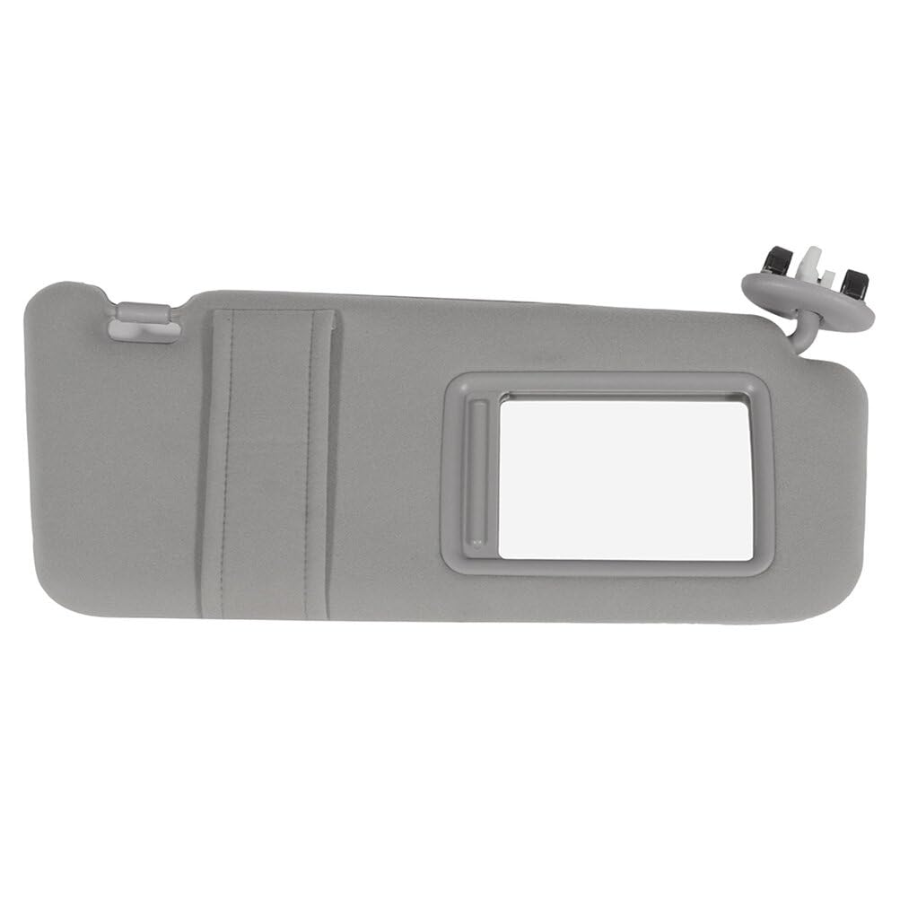 Scitoo Grey Right Passenger Side Sun Visor Compatible For Toyota For Camry 2006-2011, Car Sun Visor With Sunroof Without Lights