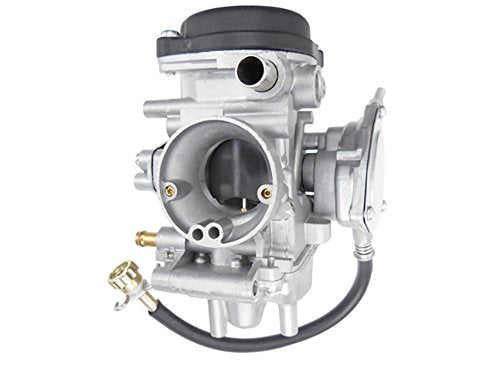 Yfm400 Carburetor Fits For Yamaha Grizzly 450 Carb Yfm450 Yfm 450 Big Bear 400 2X4 4X4 Yfm400 With Fuel Tank Switch Valve Petcock
