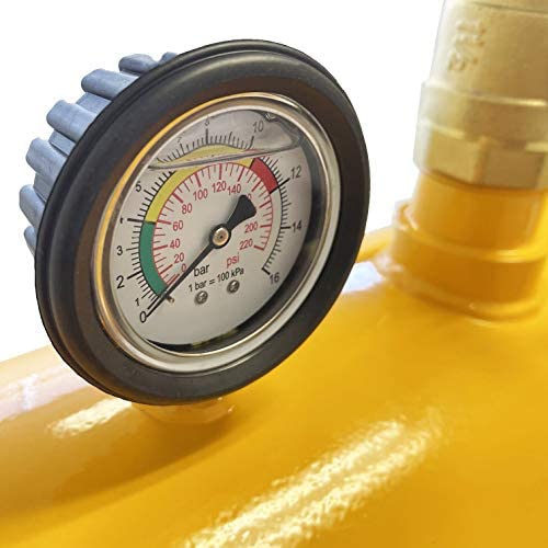 Httmt- 7.5 Gallon Vehicle Air Tire Bead Seater Blaster Tool Seating Inflator Truck Atv 145Psi [P/N: Et-Car-Tire005-7.5G-Yellow]