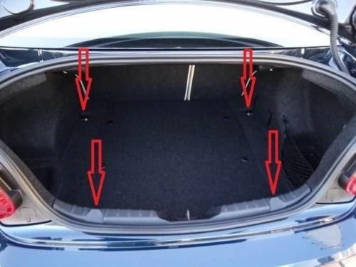 Maxx Express Trunk Floor Cargo Net For Bmw 2-Series 220I 228I 228I Xdrive 235I 2014-2015 New
