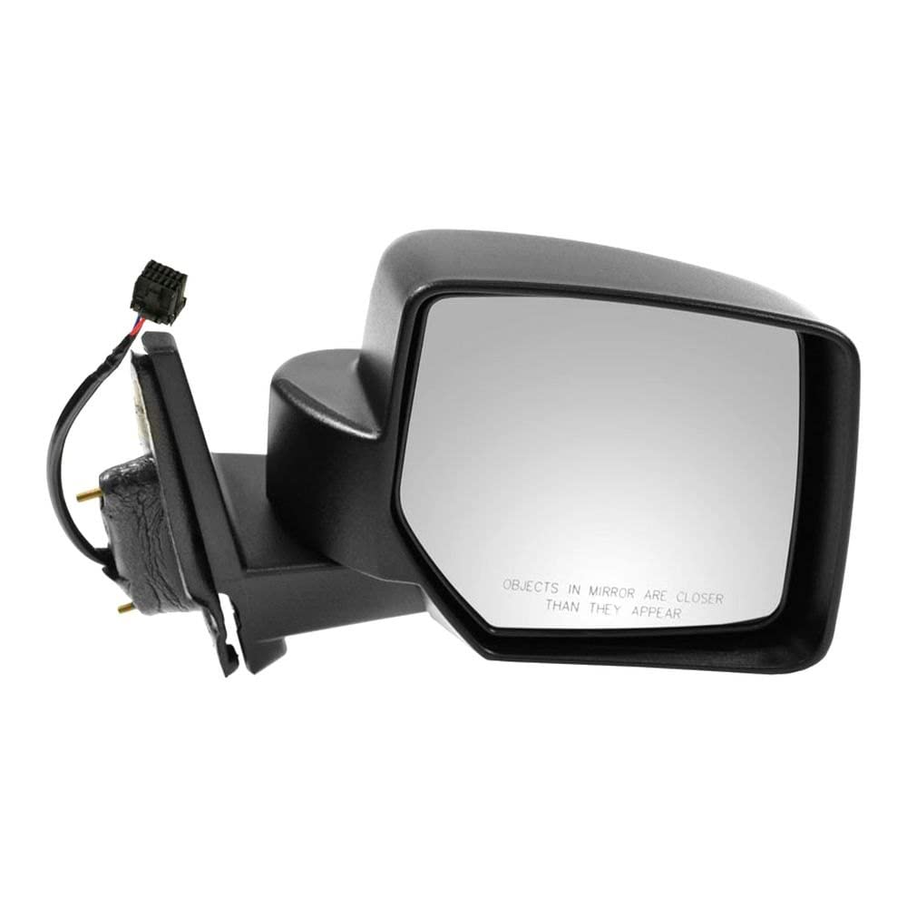 Trq Right Mirror Power Without Heat Passenger Side Compatible With 2007-2009 Jeep Patriot Ch1321282