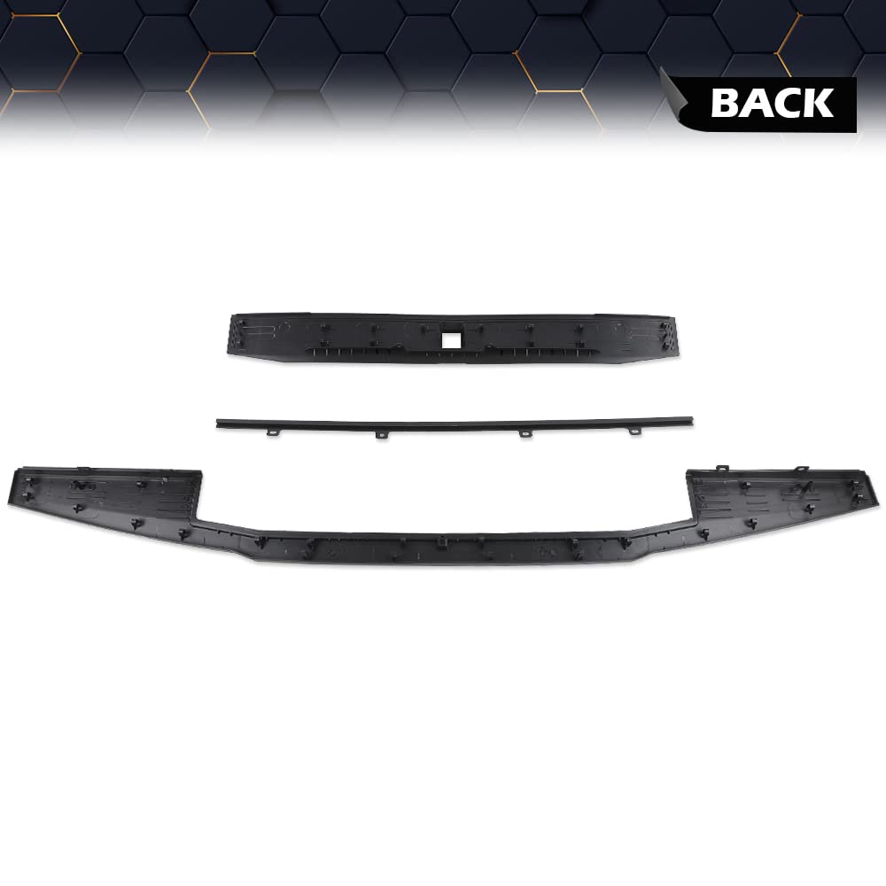 Pit66 Complete Tailgate Cap Molding Kit Compatible With Ford Super Duty F250 F350 2017 2018 2019 2020 Hc3Z-9941018-Ac, Hc3Z-1540