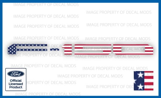 Decal Mods 2018-2020 F150 Tailgate (Thin) Decals Stickers (Thin Decals Not Raised Letters) Letters Kit Insert Indent For Ford F1