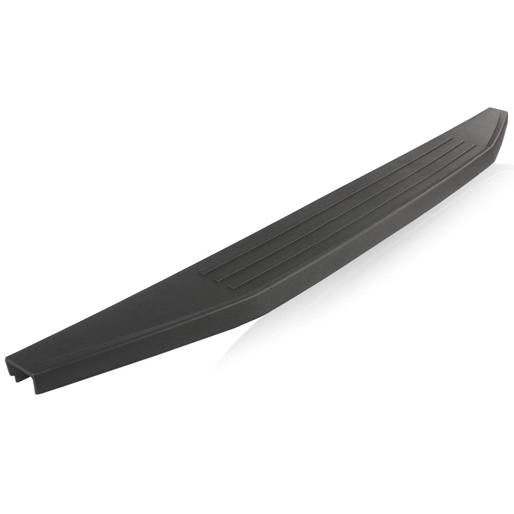 Pit66 Tailgate Moulding Cap, Compatible With Ford F-150 2015-2020 Moulding Protector (Not Fit Flex Step), Rear Spoiler Top