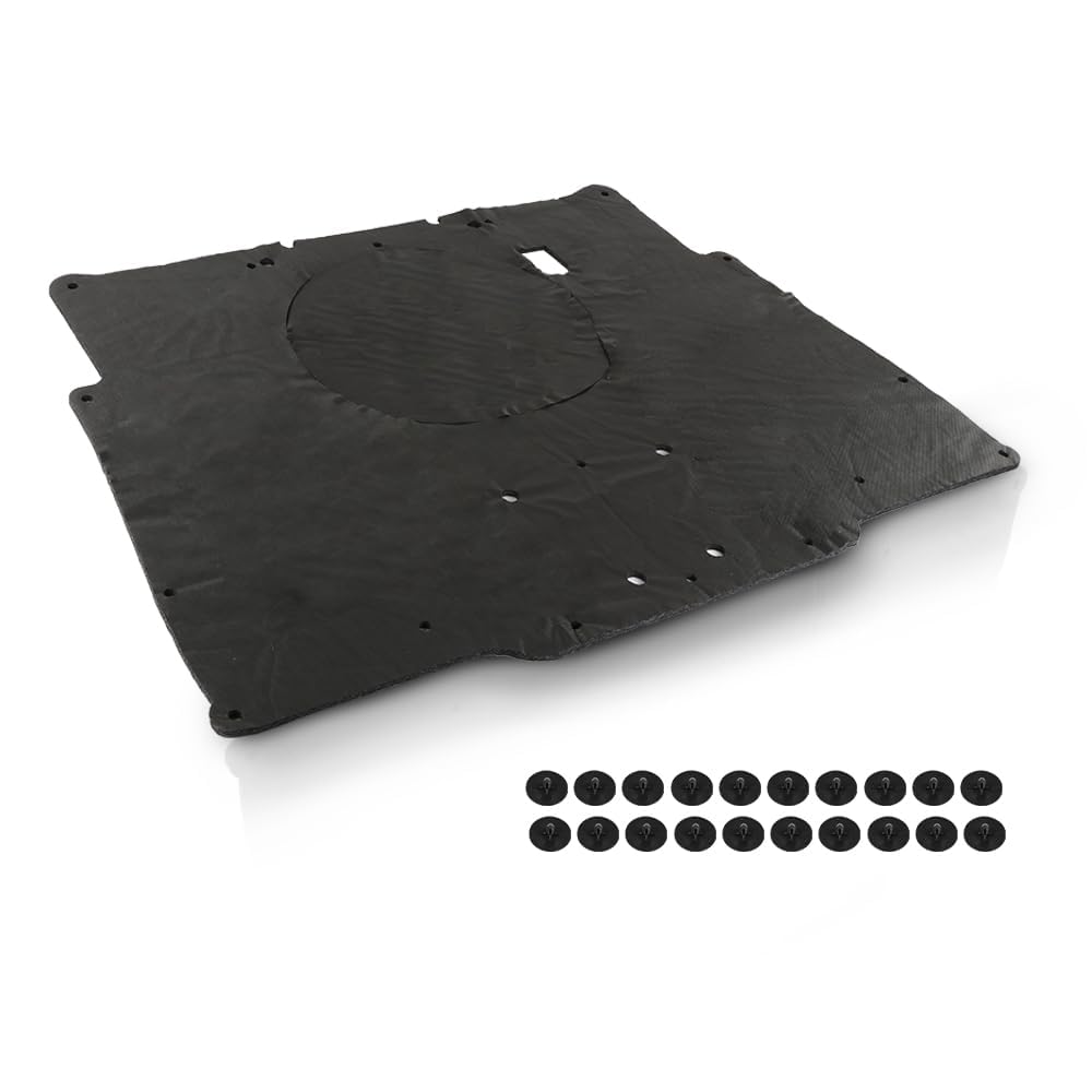 PIT66 Hood Insulation Pad Compatible with Benz W124 E Class 1990-1995 / 300CE 300E 300TE 1990-1993 / 400E 500E 1992-1993 / E320 