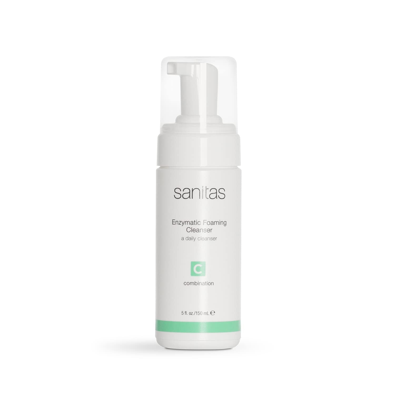 Sanitas Skincare Enzymatic Foaming Cleanser  Pore Refining Cleanser  Fruit Enzymes  5 Ounces-New