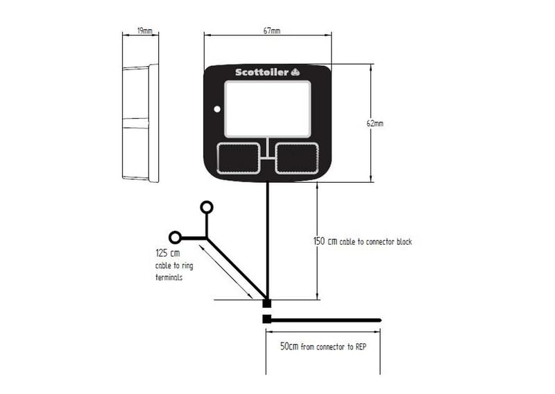 Scottoiler eSystem Automatic Chain Oiler - Including All Climate Biodegradable Green Scottoil