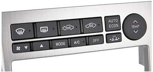 Metra 95-7605A Double DIN Installation Kit for 2005-2007 Infiniti G35 Vehicles (Silver)