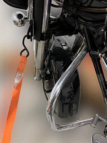 Kustom Cycle Parts Aftermarket Harley Davidson Touring Front Tie Down Bracket Fits 2006 - 2023 Street Glide And Electra Glides.