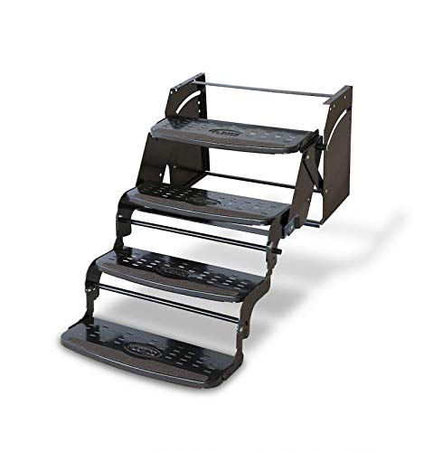 Stromberg Carlson Manual Rv Step - 24'' W Quad, Radius Treads 8'' Rise