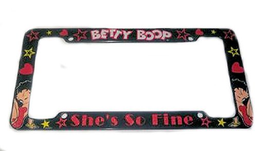 Chroma 6000 Betty Boop Glitter Plastic Frame