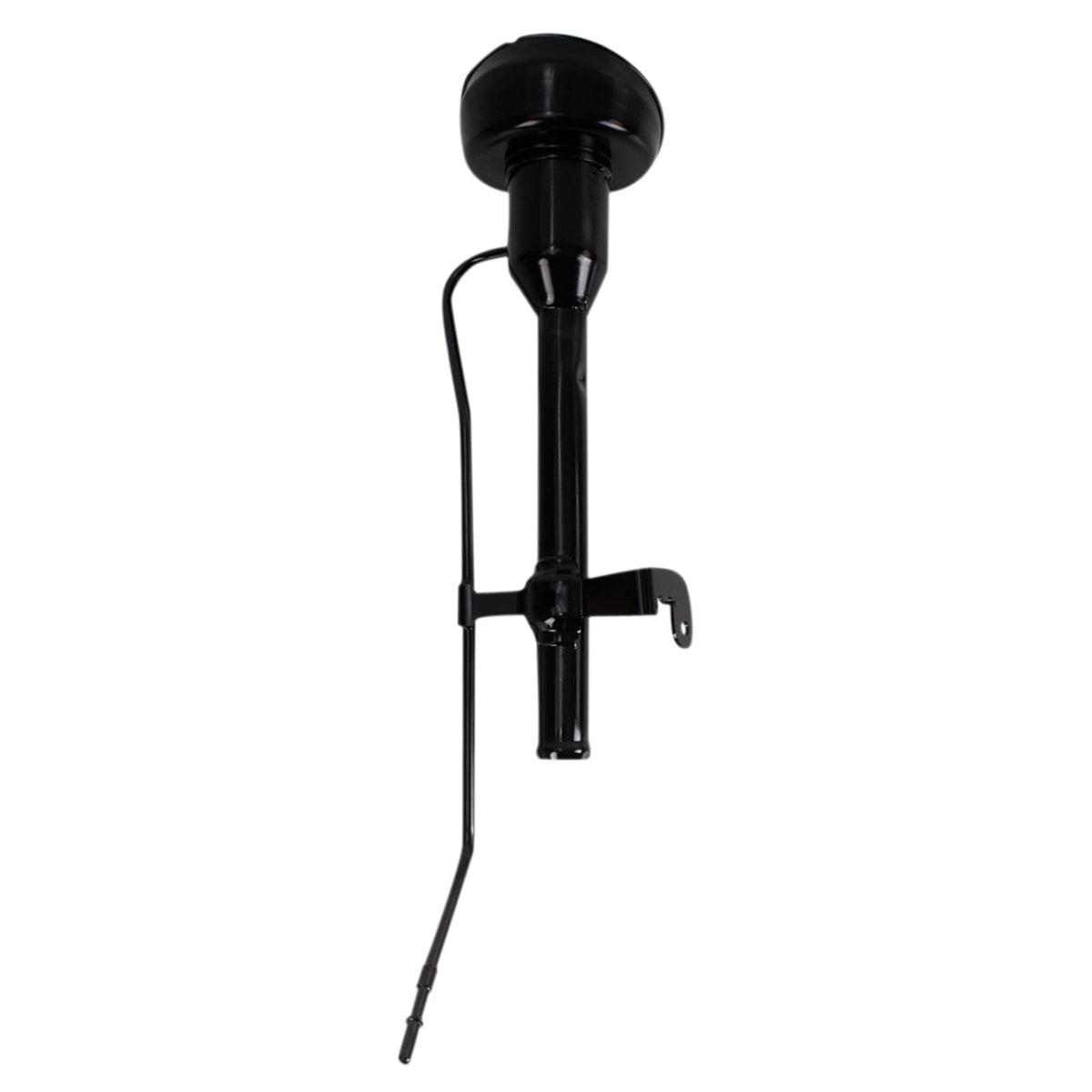 TRQ Fuel Tank Filler Neck Black Compatible with 2004-2011 Nissan Titan