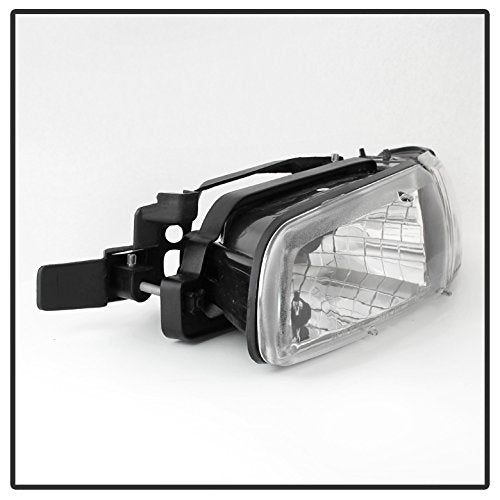 Xtune Pontiac Grand Prix Crystal Headlights W/Amber Corner Lights Chrome Housing With Clear Lens