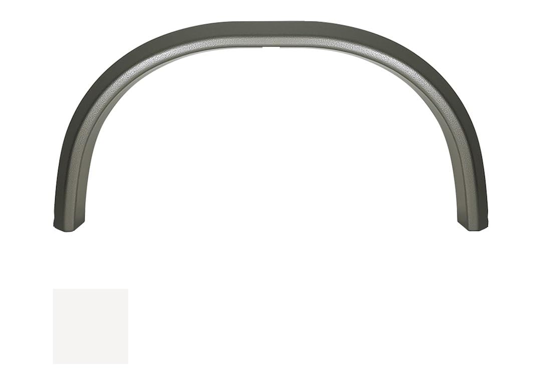 ICON 14519 Fender Skirt, Single, Forest River, FS4405, Polar White