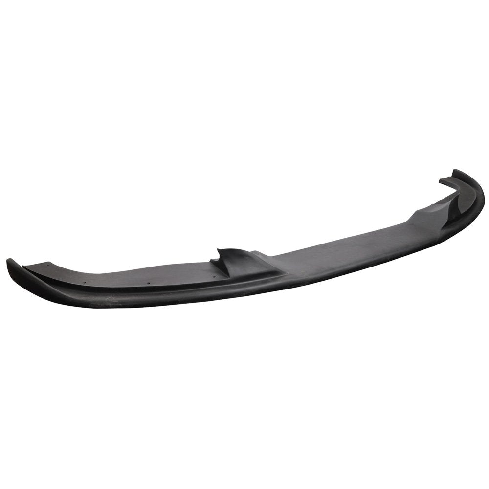 Front Bumper Lip Compatible with 2004-2010 BMW E60 5-Series, H-Style Black PP Aftermarket M5 Style Front Lips Spoiler by IKON MOTORSPORTS, 2005 2006 2007 2008 2009