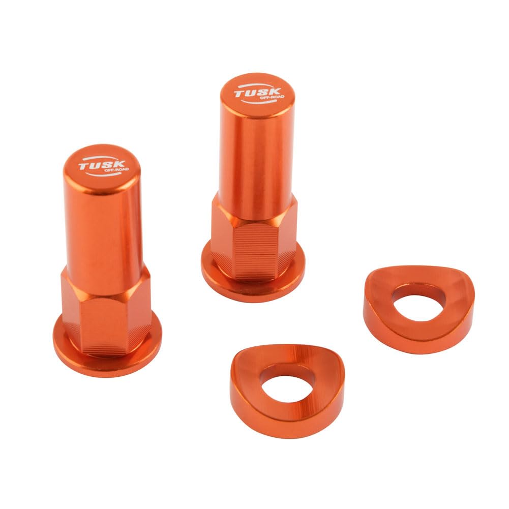 Tusk Rim Lock Nut/Spacer Kit Orange For Ktm 85 Sx 19/16 2020-2023