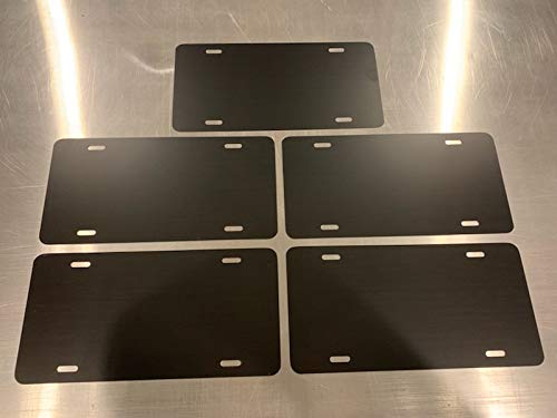 License Plate Blank (5, Black)