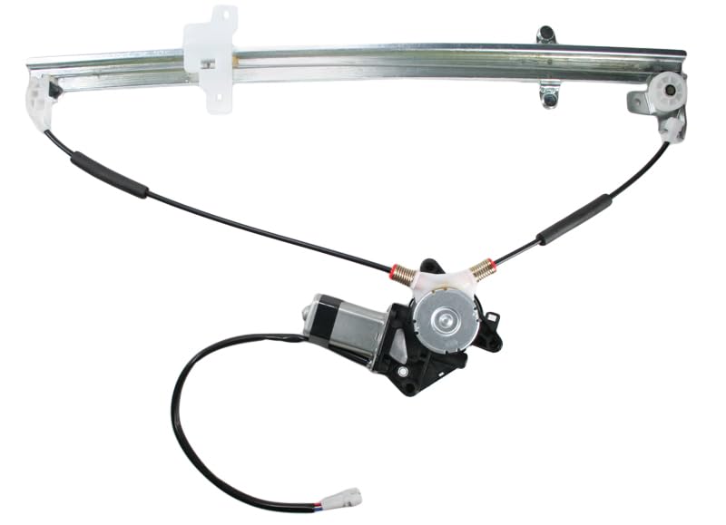 Trq Rear Right Power Window Regulator & Motor Assembly Passenger Side Compatible With 1999-2004 Chevrolet Tracker 1999-2005 Suzu