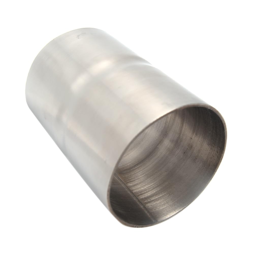Universal ID 2.5'' to ID 2.5'' Stainless Steel Exhaust Reducer Adapter Coupler Pipe (2 1/2'' X 3.6'')