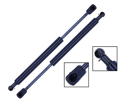 2 Pieces (Set) Tuff Support Trunk Lid Lift Supports 1986 to 1998 Saab 900 Convertible, 1995 to 1998 Saab 900 Sedan, 1995 to 1998 Saab 9-3, 1999 to 2003 Saab 9-3 W, O Spoiler