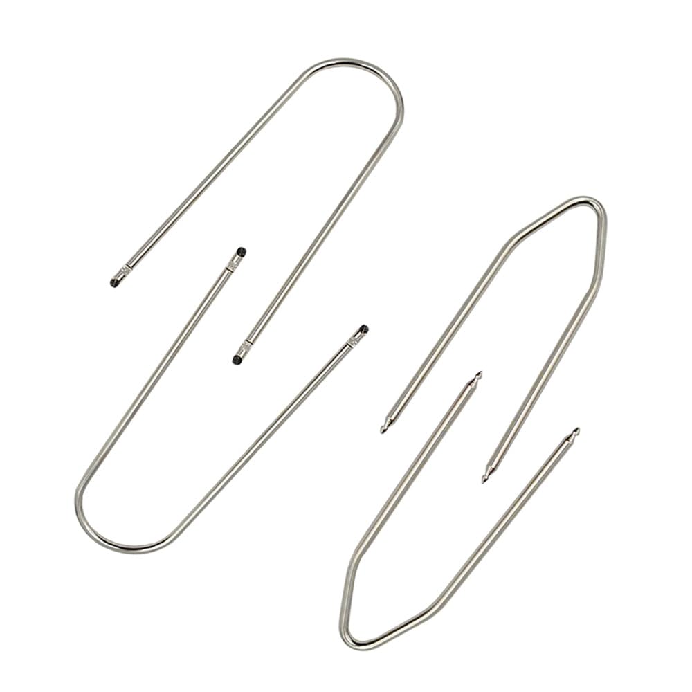 Yienakfun Automotive Car Radio Removal Pry Tool Kit 2 U-Shaped And 2 V-Shaped For Disassembly Of Most Car Cd Audio Frequency Con