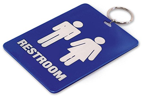 Lucky Line Restroom Key Tag, Mens/Womens (53200)